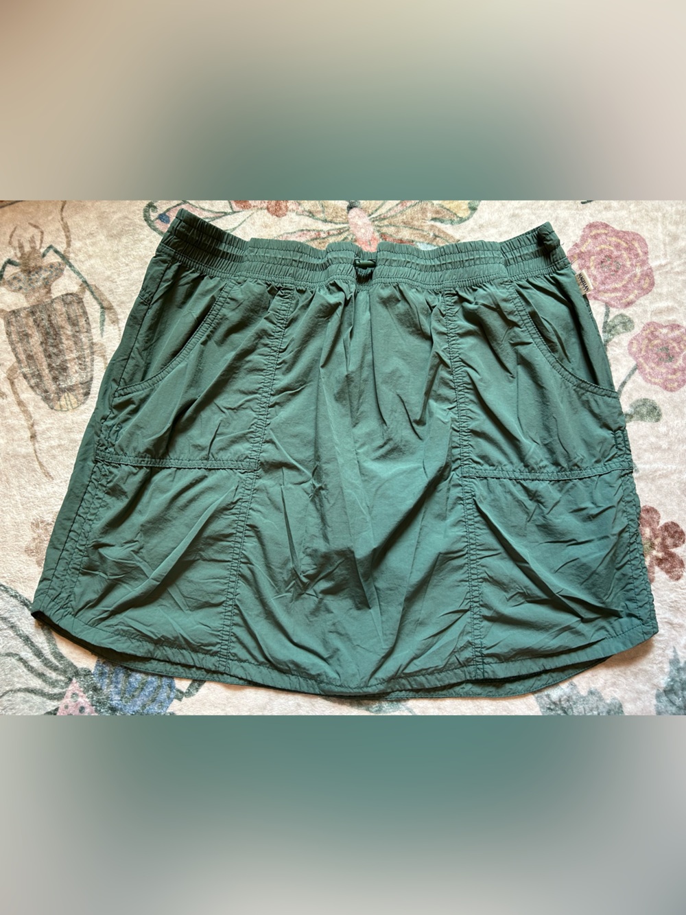 Magellan Classic Fit Forest Green Skirt with Shorts Underneath - Picture 1 of 6
